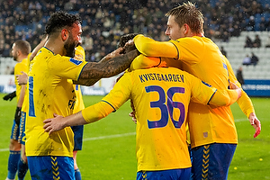 Mathias Kvistgaarden, m�lscorer  (Br�ndby IF), Nicolai Vallys  (Br�ndby IF), Sean Klaiber  (Br�ndby IF)