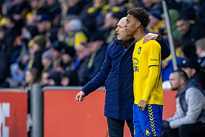 Jesper S�rensen, cheftr�ner  (Br�ndby IF), Noah Nartey  (Br�ndby IF)