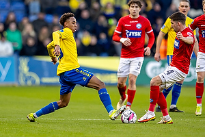 Noah Nartey  (Br�ndby IF), Mark Brink  (Silkeborg IF)