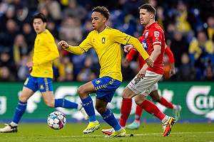 Noah Nartey  (Br�ndby IF), Mark Brink  (Silkeborg IF)