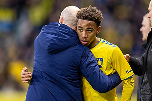 Noah Nartey  (Br�ndby IF), Jesper S�rensen, cheftr�ner  (Br�ndby IF)