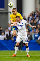 Rasmus Lauritsen  (Br�ndby IF), Lukas Lerager  (FC K�benhavn)