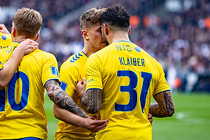 Mathias Kvistgaarden, m�lscorer  (Br�ndby IF), Sean Klaiber  (Br�ndby IF)