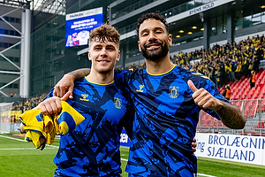 Mathias Kvistgaarden  (Br�ndby IF), Sean Klaiber  (Br�ndby IF)