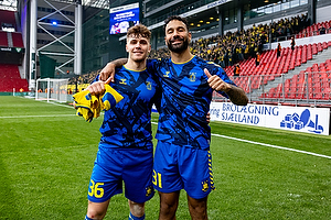 Mathias Kvistgaarden  (Br�ndby IF), Sean Klaiber  (Br�ndby IF)