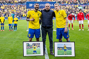Ohi Omoijuanfo  (Br�ndby IF), Carsten V. Jensen, fodbolddirekt�r (Br�ndby IF), Nicolai Vallys  (Br�ndby IF)