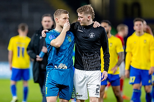 Patrick Pentz  (Br�ndby IF), Rasmus Carstensen  (Silkeborg IF)