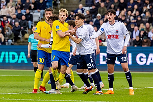 Nicolai Vallys  (Br�ndby IF), Eric Kahl  (Agf)