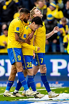 Yuito Suzuki, m�lscorer  (Br�ndby IF), Ohi Omoijuanfo  (Br�ndby IF), Nicolai Vallys  (Br�ndby IF)