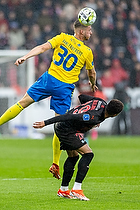 Jordi Vanlerberghe  (Br�ndby IF), Da Silva Paulinho  (FC Midtjylland)