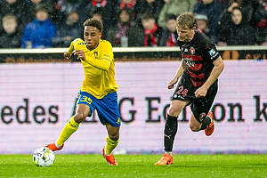 Noah Nartey  (Br�ndby IF), Oliver S�rensen  (FC Midtjylland)