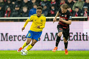 Noah Nartey  (Br�ndby IF), Oliver S�rensen  (FC Midtjylland)