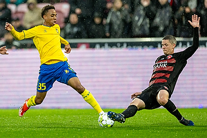 Noah Nartey  (Br�ndby IF), Oliver S�rensen  (FC Midtjylland)