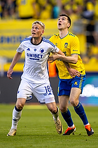Orri Oskarsson  (FC K�benhavn), Jacob Rasmussen  (Br�ndby IF)