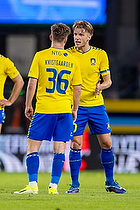 Mathias Kvistgaarden  (Br�ndby IF), Daniel Wass, anf�rer  (Br�ndby IF)