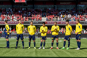 Jacob Rasmussen  (Br�ndby IF), Daniel Wass  (Br�ndby IF), Yuito Suzuki  (Br�ndby IF), Josip Radosevic  (Br�ndby IF), Marko Divkovic  (Br�ndby IF)
