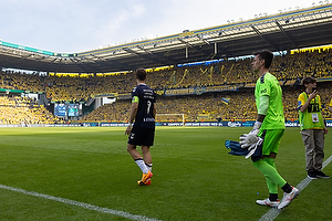 Patrik Mortensen, anfører (Agf), Jesper Hansen (Agf)