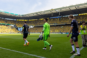 Patrik Mortensen, anfører (Agf), Jesper Hansen (Agf)