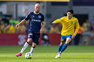 Nicolai Poulsen (Agf), Yuito Suzuki (Brøndby IF)