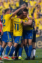 Rasmus Lauritsen, målscorer (Brøndby IF), Filip Bundgaard (Brøndby IF), Josip Radosevic (Brøndby IF)