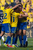 Rasmus Lauritsen, målscorer (Brøndby IF), Filip Bundgaard (Brøndby IF), Josip Radosevic (Brøndby IF)