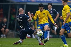 Yuito Suzuki (Brøndby IF), Nicolai Poulsen (Agf)
