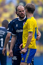 Nicolai Poulsen  (Agf), Daniel Wass  (Br�ndby IF)