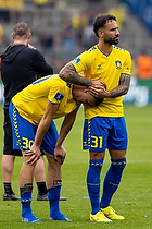 Jordi Vanlerberghe  (Br�ndby IF), Sean Klaiber  (Br�ndby IF)