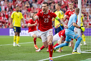 Pierre Emilie H�jbjerg, m�lscorer  (Danmark)