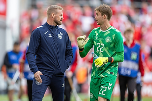 Frederik R�nnow  (Danmark), Kasper Schmeichel  (Danmark)