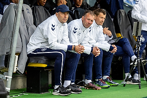 Kasper Hjulmand, cheftr�ner  (Danmark), Morten Wieghorst, assistenttr�ner  (Danmark)