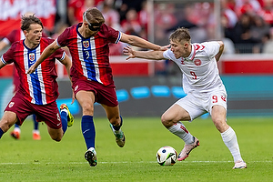 Kristoffer Ajer  (Norge), Rasmus H�jlund  (Danmark)