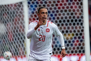 Yussuf Poulsen, m�lscorer  (Danmark)
