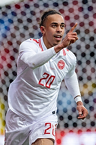 Yussuf Poulsen, m�lscorer  (Danmark)