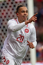 Yussuf Poulsen, m�lscorer  (Danmark)
