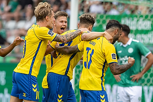 Clement Bischoff, m�lscorer  (Br�ndby IF), Daniel Wass  (Br�ndby IF)
