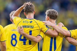 Oscar Schwartau, m�lscorer  (Br�ndby IF), Filip Bundgaard  (Br�ndby IF)