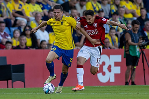 Jordi Vanlerberghe  (Br�ndby IF), Dimitris Emmanouilidis  (Vejle BK)