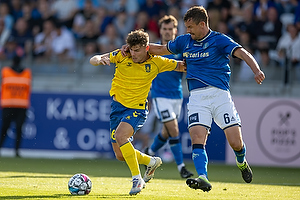 Mathias Kvistgaarden  (Br�ndby IF), Andreas Bjelland  (Lyngby BK)