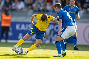 Mathias Kvistgaarden  (Br�ndby IF), Andreas Bjelland  (Lyngby BK)