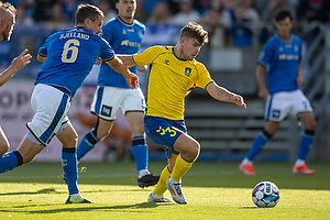 Mathias Kvistgaarden  (Br�ndby IF), Andreas Bjelland  (Lyngby BK)