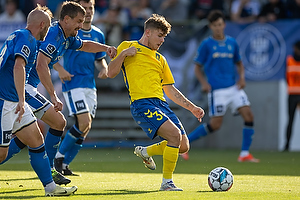 Mathias Kvistgaarden  (Br�ndby IF), Andreas Bjelland  (Lyngby BK)