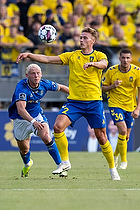 Sebastian Sebulonsen  (Br�ndby IF), Kolbeinn Finnsson  (Lyngby BK)