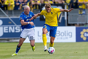 Sebastian Sebulonsen  (Br�ndby IF), Kolbeinn Finnsson  (Lyngby BK)