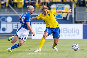 Sebastian Sebulonsen  (Br�ndby IF), Kolbeinn Finnsson  (Lyngby BK)