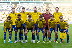 Yuito Suzuki  (Br�ndby IF), Noah Nartey  (Br�ndby IF), Mathias Kvistgaarden  (Br�ndby IF), Filip Bundgaard  (Br�ndby IF), Clement Bischoff  (Br�ndby IF), Daniel Wass, anf�rer  (Br�ndby IF), Jacob Rasmussen  (Br�ndby IF), Patrick Pentz  (Br�ndby IF), Frederik Alves Ibsen  (Br�ndby IF), Rasmus Lauritsen  (Br�ndby IF), Sebastian Sebulonsen  (Br�ndby IF)
