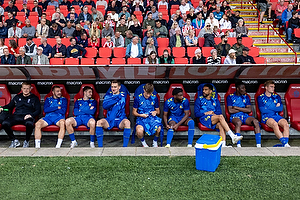 Josip Radosevic  (Br�ndby IF), Marko Divkovic  (Br�ndby IF), Rasmus Lauritsen  (Br�ndby IF), Oscar Schwartau  (Br�ndby IF), Emmanuel Yeboah  (Br�ndby IF), Ohi Omoijuanfo  (Br�ndby IF), Kevin Tshiembe  (Br�ndby IF), Mathias Greve  (Br�ndby IF)