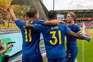 Filip Bundgaard, m�lscorer  (Br�ndby IF), Sean Klaiber  (Br�ndby IF), Daniel Wass, anf�rer  (Br�ndby IF)