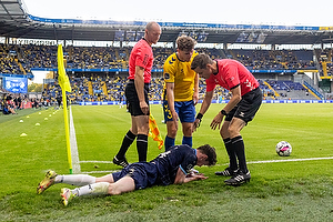 Mathias Kvistgaarden  (Brndby IF), Lasse Graagaard, Dommer