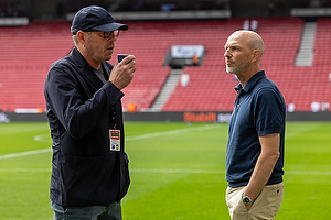 Carsten V. Jensen, fodbolddirekt�r (Br�ndby IF), Jesper S�rensen, cheftr�ner  (Br�ndby IF)